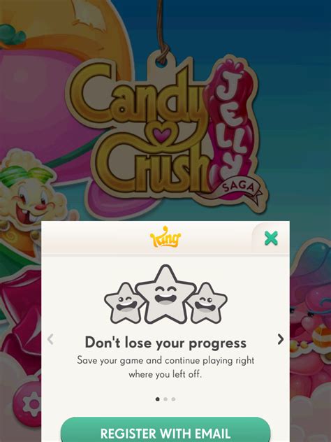 log into candy crush saga on king.